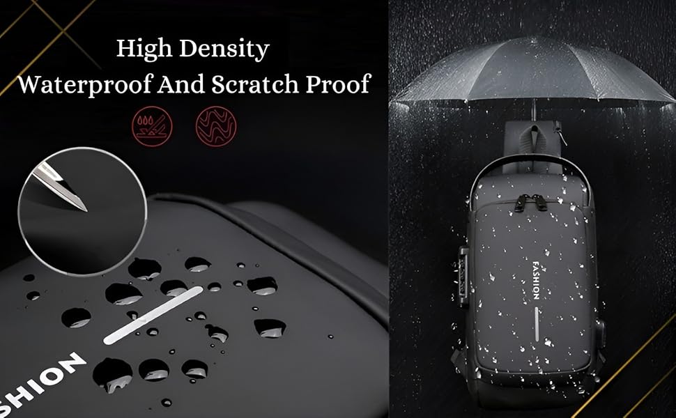 Unisex and Anti-Theft  Sling Bag – Stylish & Secure for Men & Women . Multi-Functional – Ideal for Travel, Work & Casual Use