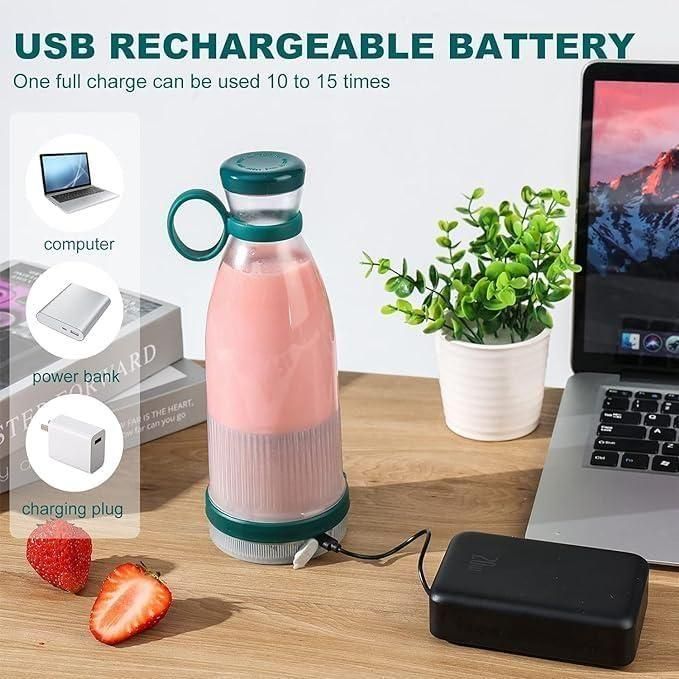🥤 Portable & Compact USB Juicer Blender – Your Health Companion On the Go!