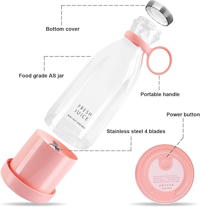 🥤 Portable & Compact USB Juicer Blender – Your Health Companion On the Go!