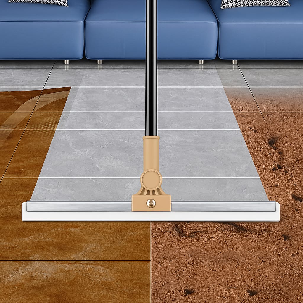 Multi-Functional Silicone Floor Sweeper for Wet & Dry Cleaning | Wipers for Bathroom Floor