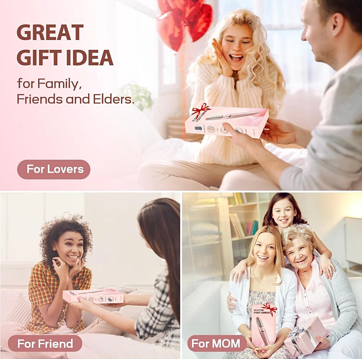 Electronic Cordless Pedicure Callus Dead Skin Remover Polishing Tool